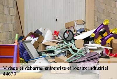 Vidage et débarras entreprise et locaux industriel  44670