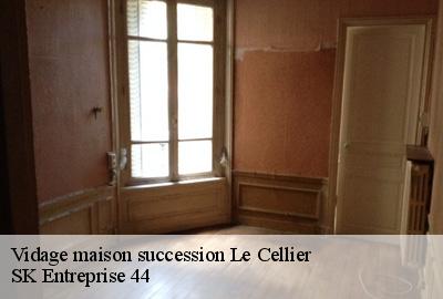 Vidage maison succession  44850